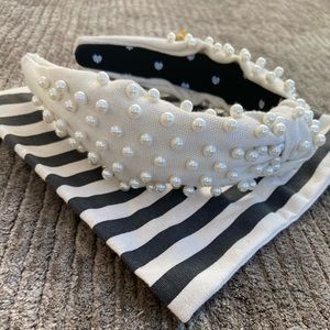 Authentic lele Sadoughi Pearl headband